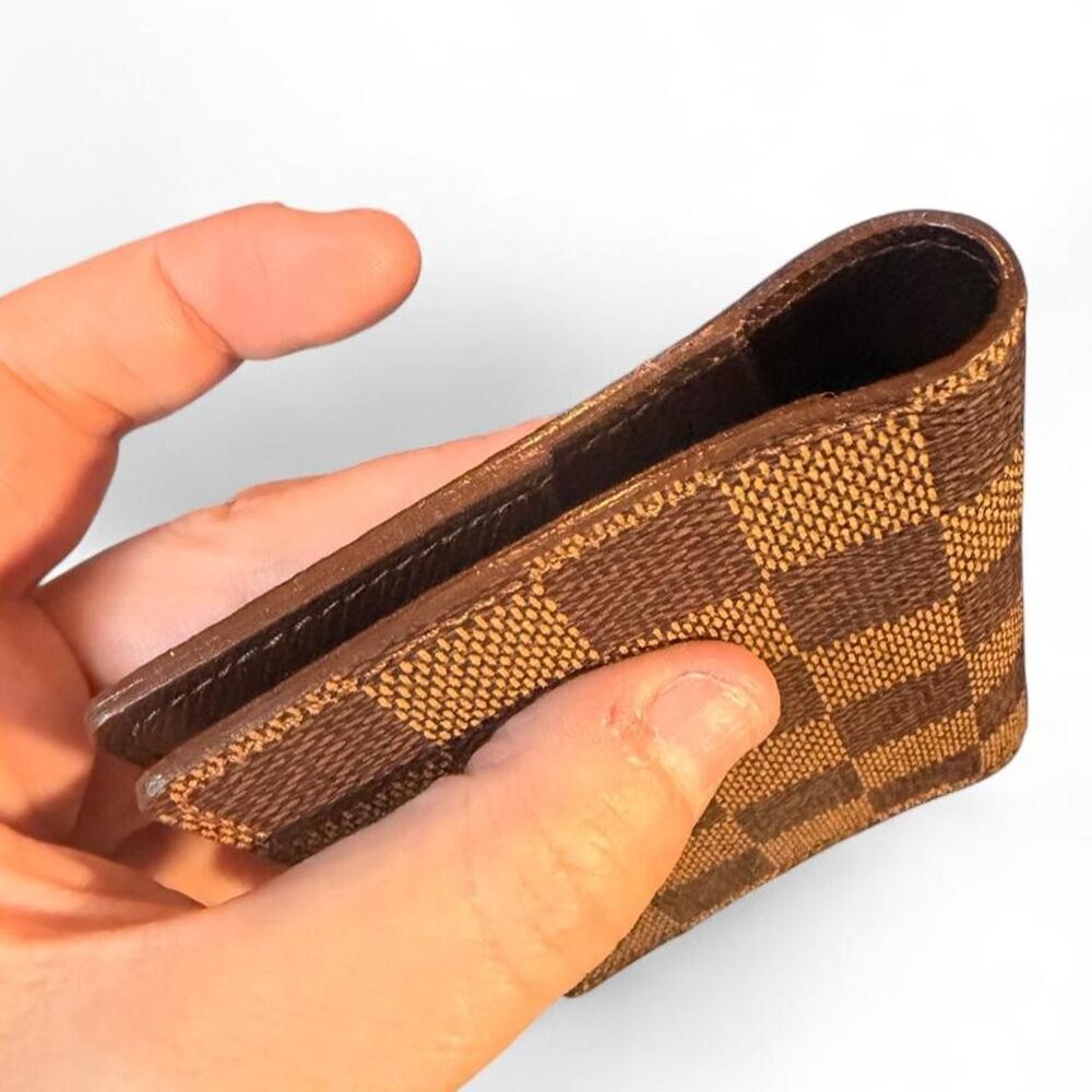 Louis Vuitton Damier Ebene Mini Agenda Cover R20705 1998 Card Holder France - Picture 5 of 8